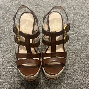 Prada Brown Wedges